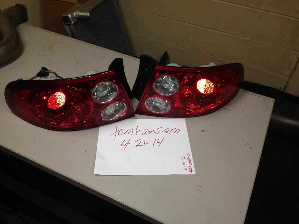 Garage clearing kooks fast pods valance tail lights grills stereo and